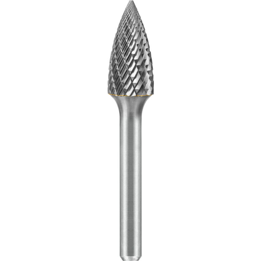 Sherwood POINTED TREE, 16MM DIA, 6MMSHANK,DOUBLE CUT / CUT 6 BURR termék fő termékképe