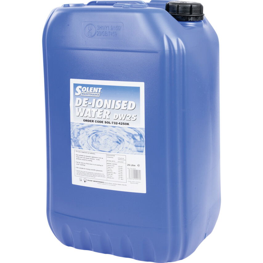 Solent Maintenance DW25 IONCSERÉLT VÍZ 25 L termék fő termékképe