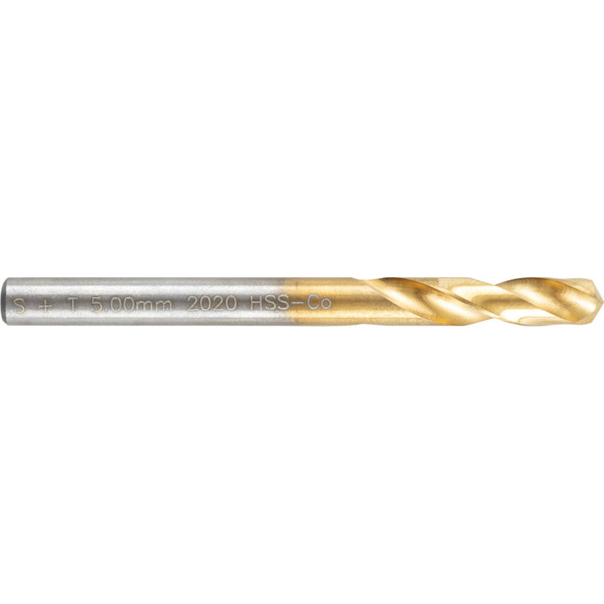 SwissTech 3.20MM RÖVID HSS-CO 8% NAGY TELJESÍTMÉNYŰ CSIGAFÚRÓ TIN BEVONATTAL termék fő termékképe