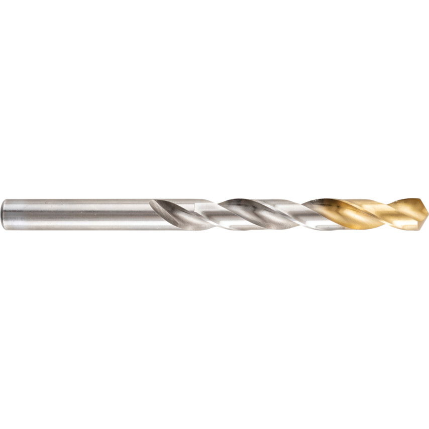 SwissTech 10.00MM NORMÁL HOSSZÚ FÉNYES HSS CSIGAFÚRÓ TIN BEVONATÚ HEGGYEL termék fő termékképe
