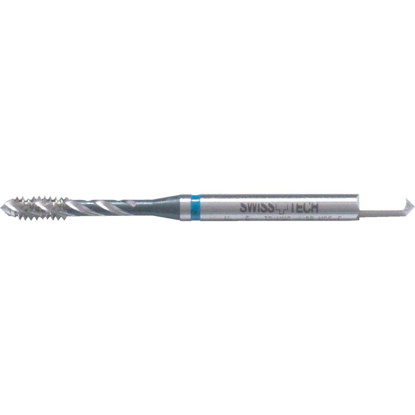 SwissTech 1/4"X20 UNC KÉK GYŰRŰS HSS-EV CSAVART HORNYÚ GÉPI MENETFÚRÓ termék fő termékképe