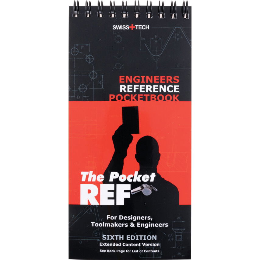 SwissTech "THE REF" MÉRNÖKI REFERENCIA ZSEBKÖNYV – V. KIADÁS termék fő termékképe