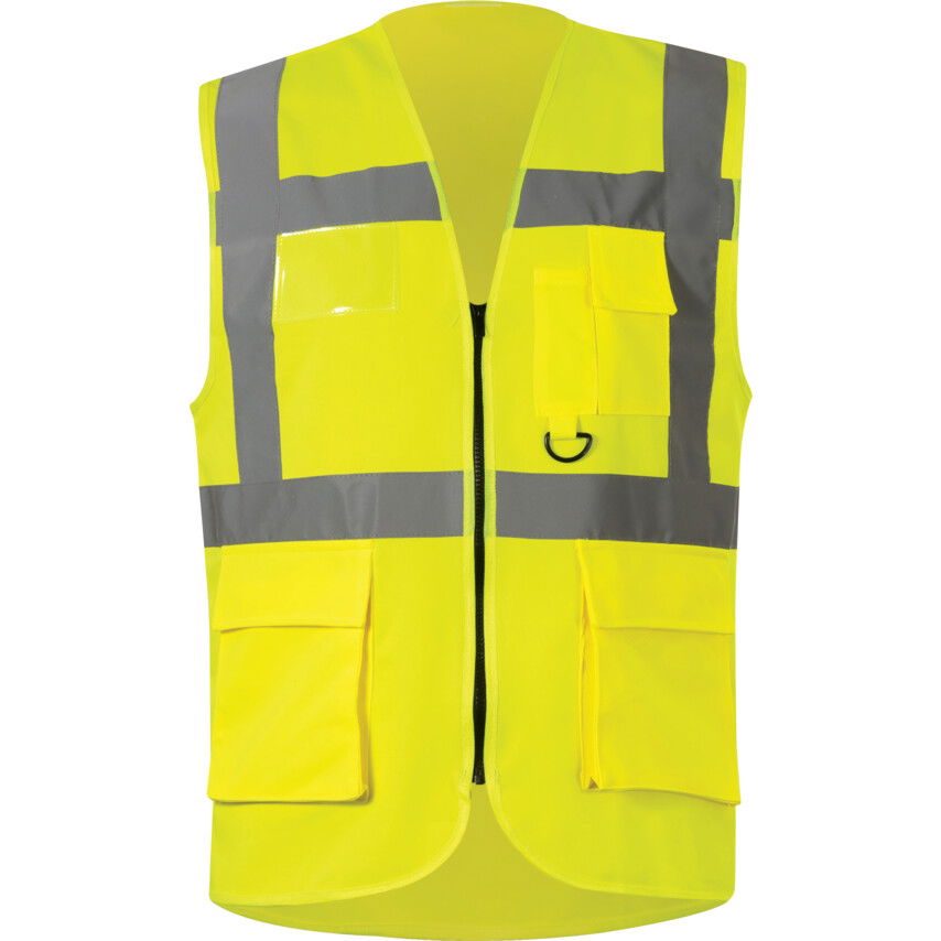 Tuffsafe HI-VIS LÁTHATÓSÁGI ÜGYVEZETŐKABÁT XL termék fő termékképe