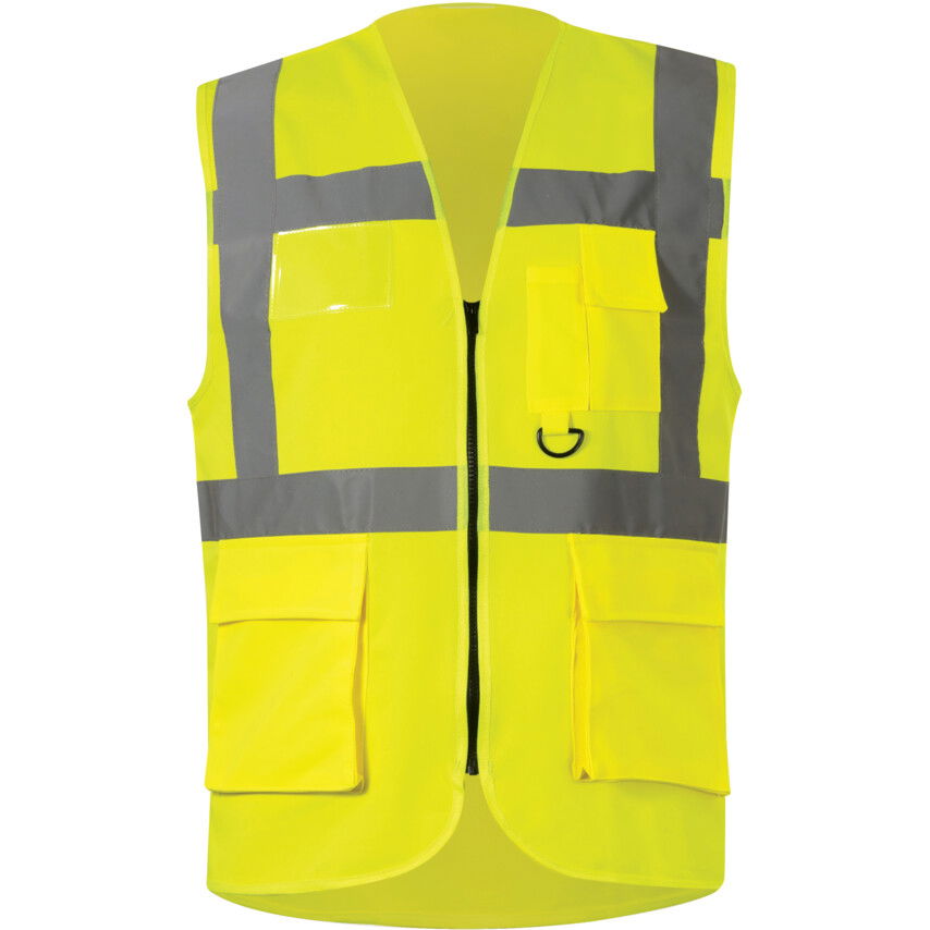 Tuffsafe HI-VIS LÁTHATÓSÁGI ÜGYVEZETŐKABÁT XL termék fő termékképe