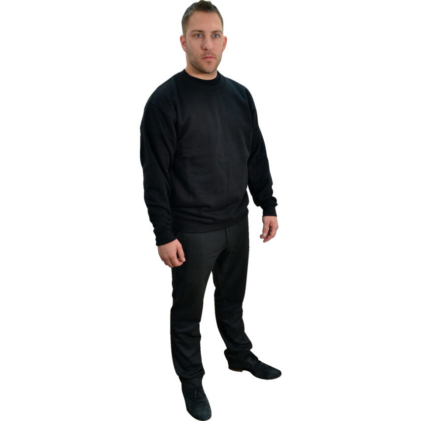 Tuffsafe PULÓVER 350GSM FEKETE (M) termék fő termékképe