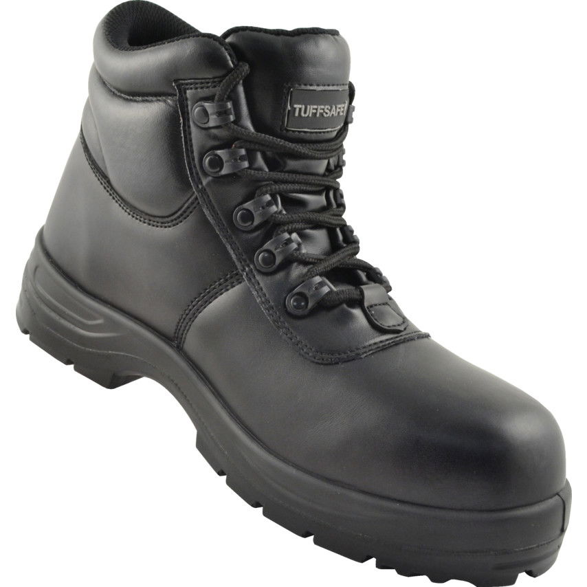 Tuffsafe FÉMMENTES BAKANCS FEKETE S3 SRCTALP SZ 6 termék fő termékképe