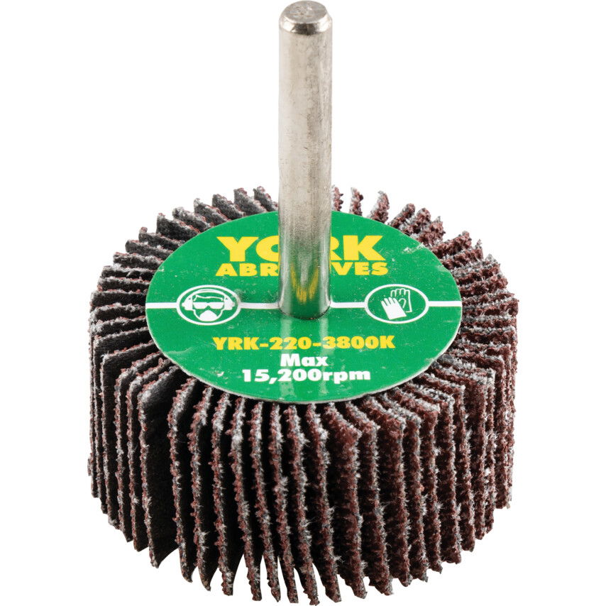 York 50X25MM AL-OX LAMELLÁS CSAPOS CSISZOLÓKORONGP40-6MM SZÁRRAL termék fő termékképe