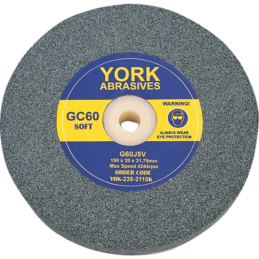 York 7"x1/2"x1.1/4" WA80KV GRINDINGWHEEL termék fő termékképe