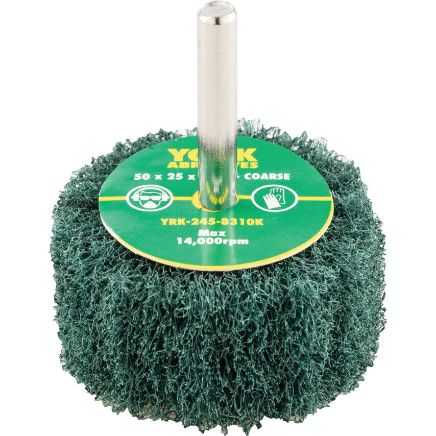 York 50x25x6mm NYLON FINISHING WHEELCOARSE termék fő termékképe