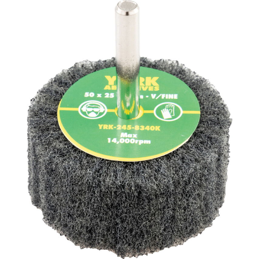 York 50x25x6mm NYLON FINISHING WHEELV/FINE termék fő termékképe