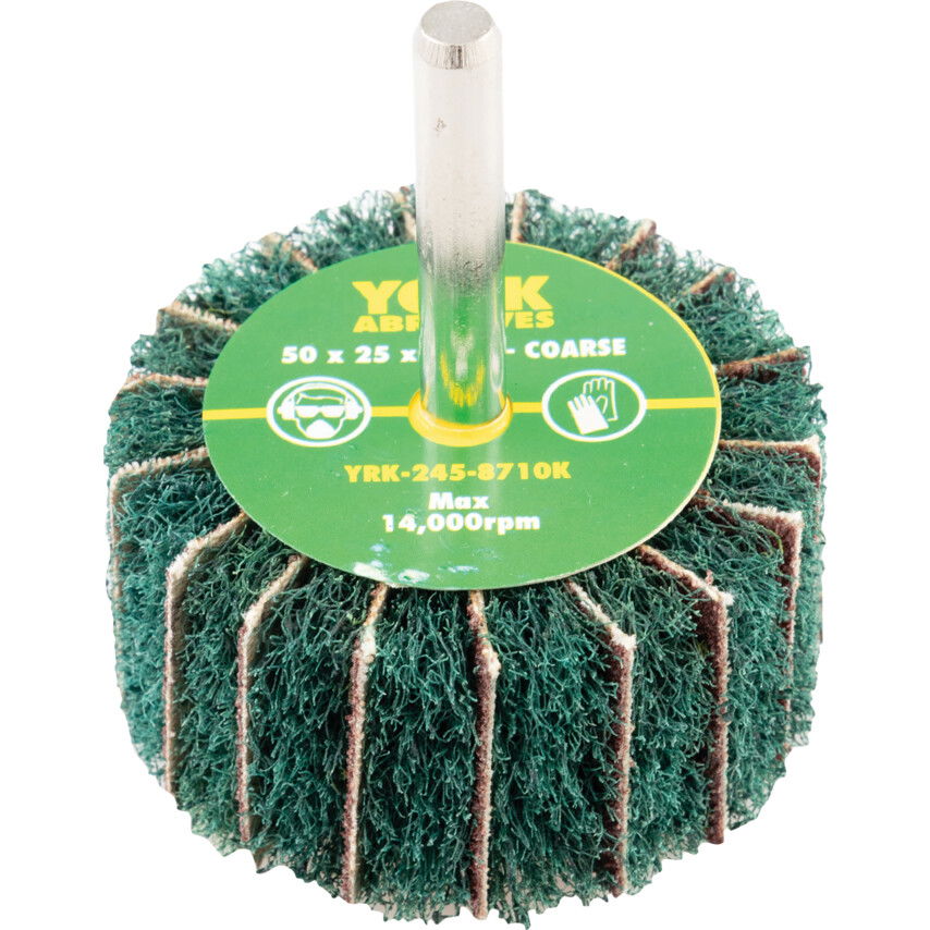 York 50x25x6mm NYLON INTERLEAVED WHEELCOARSE termék fő termékképe