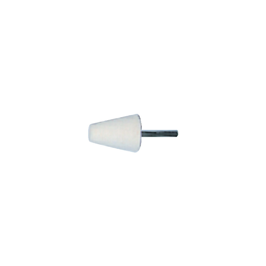 York 12MMX20MM KÚPOS LAPOS VÉGŰ POLÍROZÓFILC 3MM SZÁRRAL termék fő termékképe