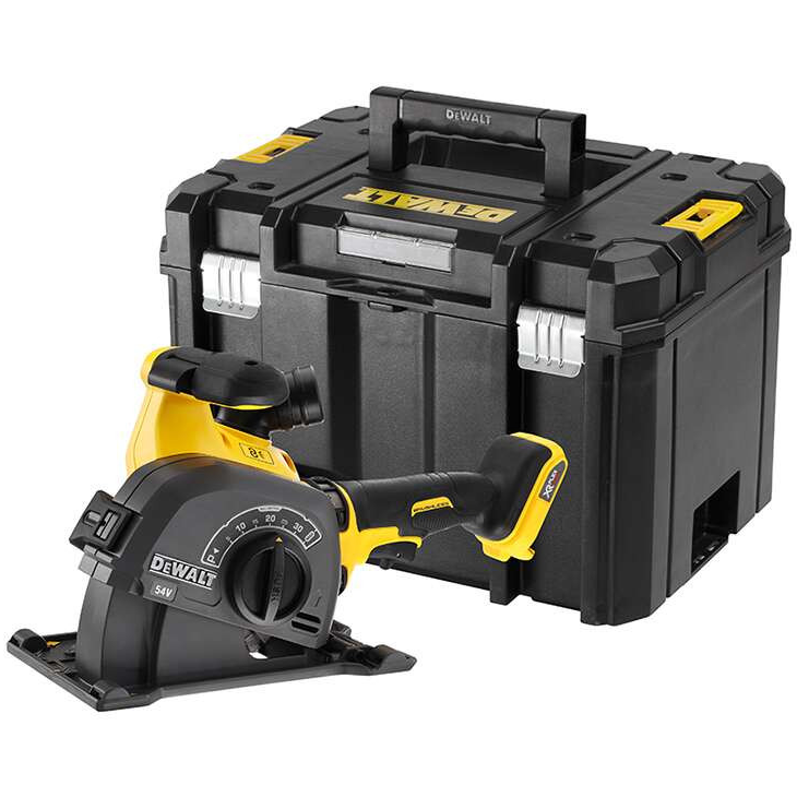 Dewalt DCG200NT szénkefe nélküli akkus horonymaró (akku és töltő nélkül, TSTAK kofferben) termék fő termékképe
