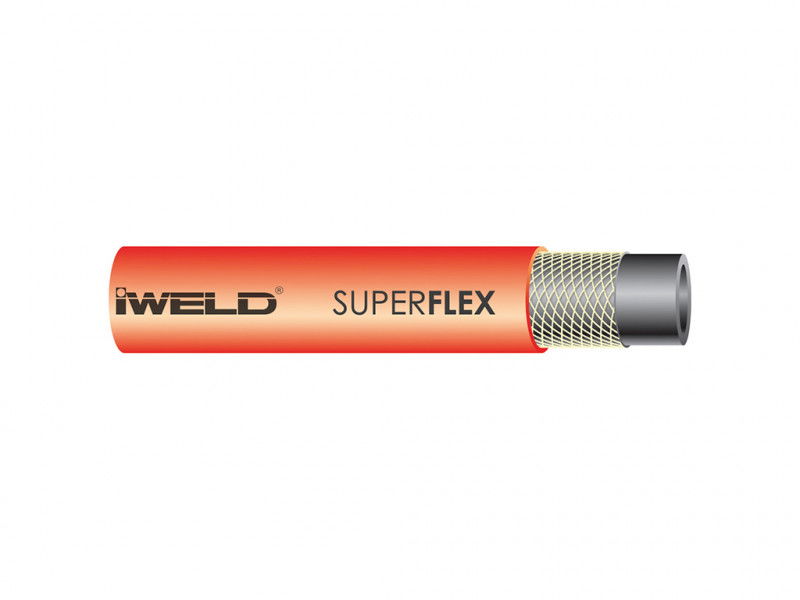 IWELD SUPERFLEX acetilén tömlő 12,5,x3,5mm (50m) termék fő termékképe