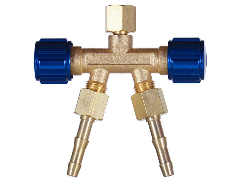 IWELD Kettős kieresztő szelep CO2 3/8-os jobbos termék fő termékképe