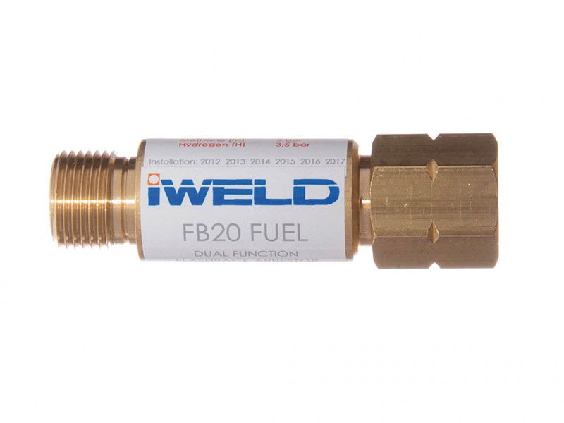 IWELD FB20 visszaégésgátló patron markolatra G3/8" LH égőgáz termék fő termékképe