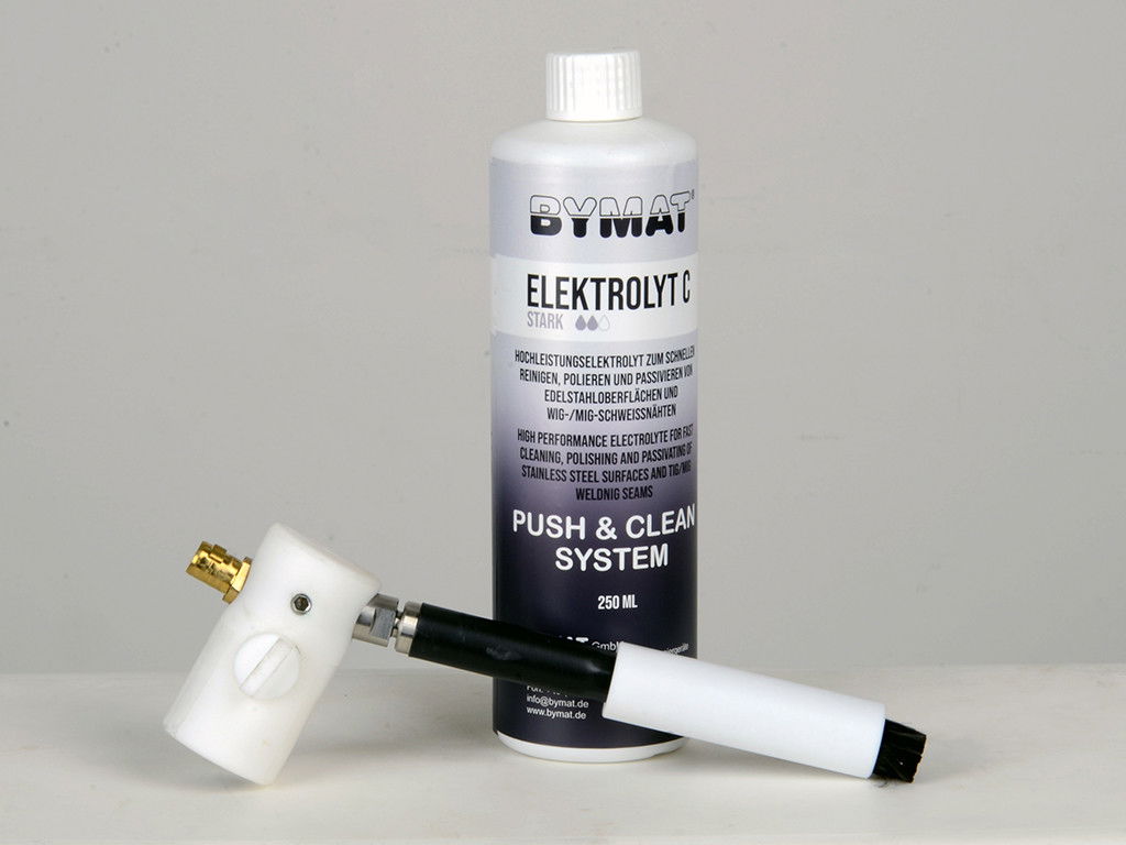 IWELD POLICLEAN tisztító ´C´ elektrolit ecsettel szerelt (0,25l) termék fő termékképe