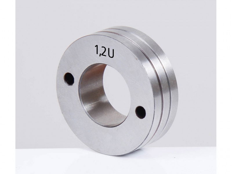 IWELD Huzaltoló görgő 1.2-1.6mm 'U' 37x19x12mm Alu (MIG350-500-500PT-500RWF)  termék fő termékképe