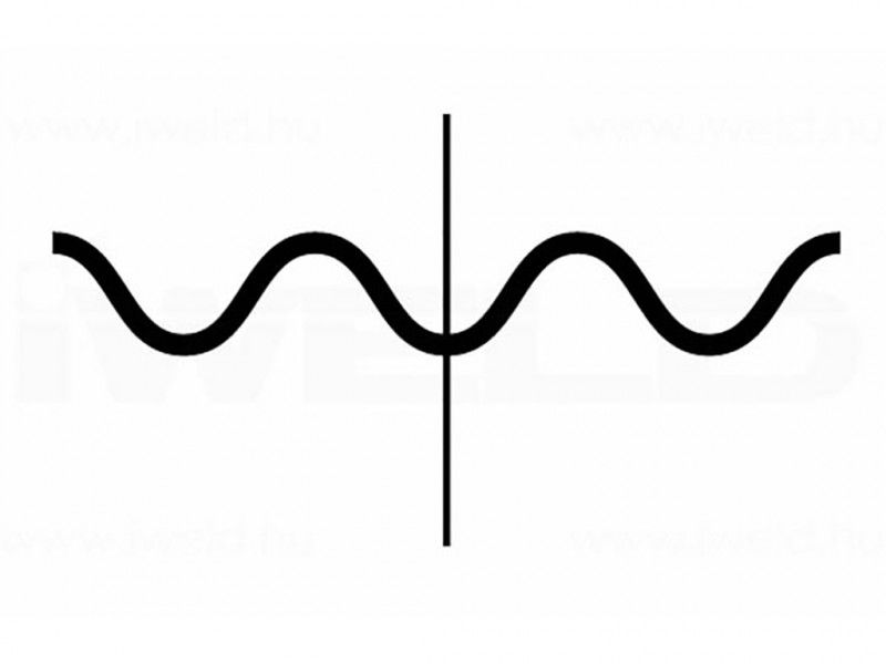 IWELD műanyag tűző gép kapocs lapos 0,8mm (100db/cs) termék fő termékképe