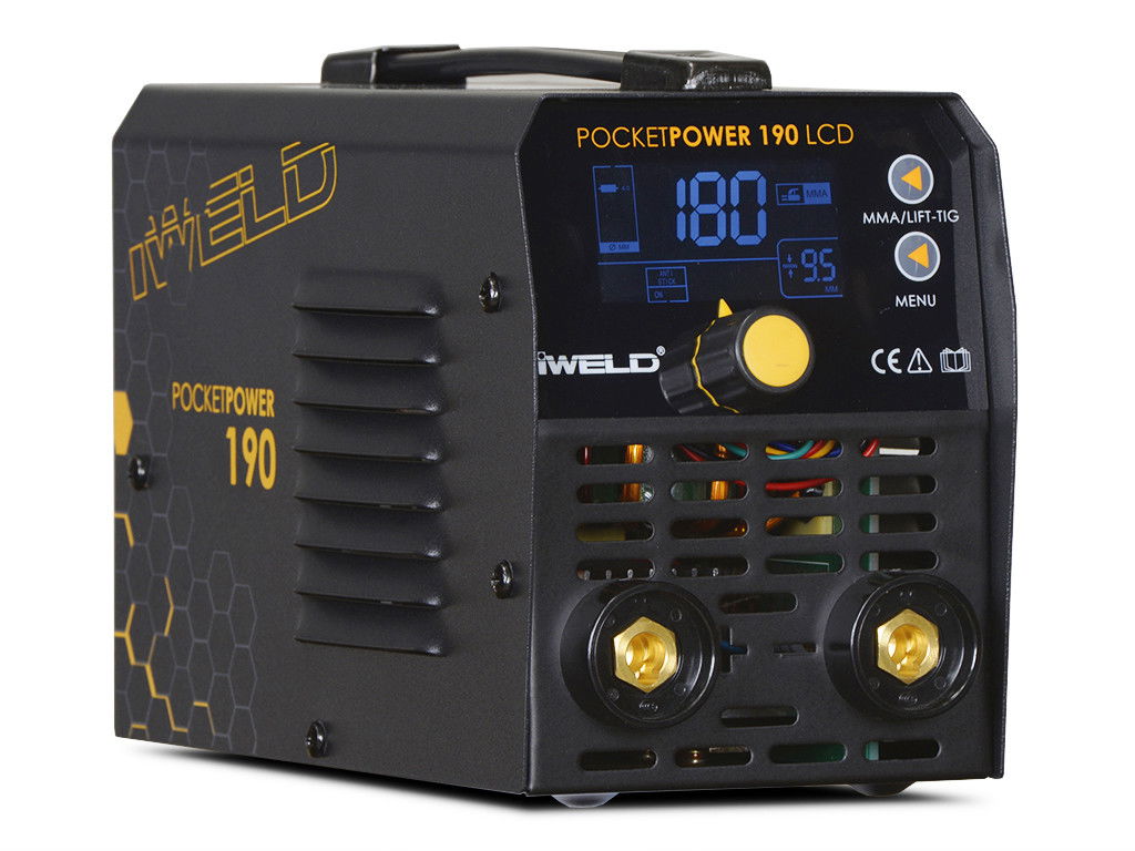IWELD GORILLA POCKETPOWER 190 LCD (180A) Hegesztő inverter termék fő termékképe
