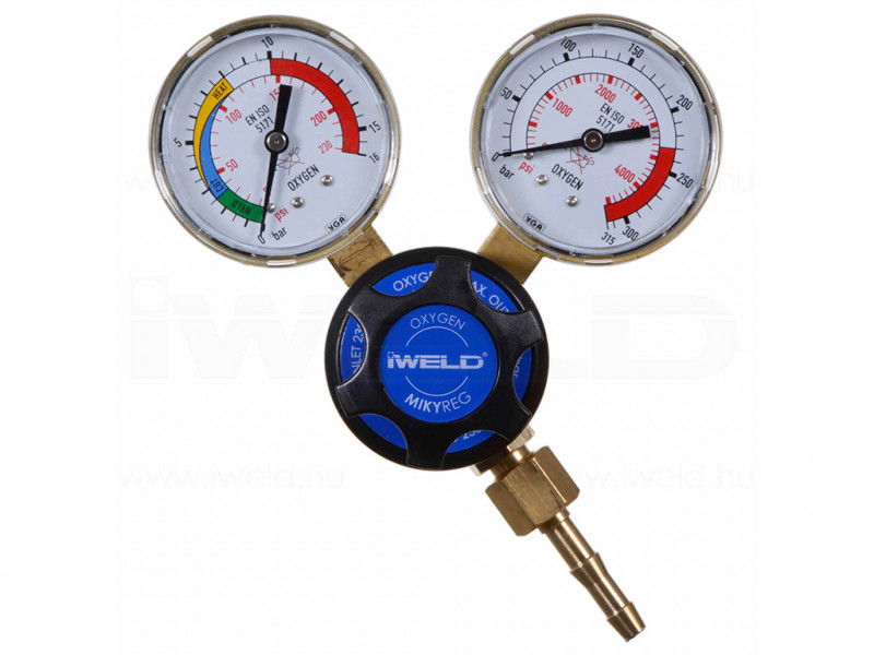 IWELD MIKYREG Oxigén nyomáscsökkentő 230/10 bar G3/4" termék fő termékképe
