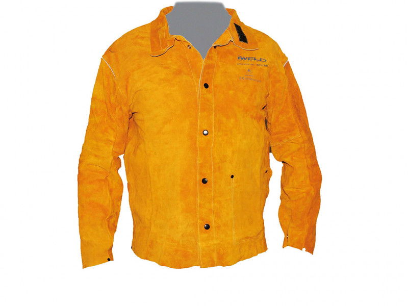 IWELD Hegesztő kabát, XXXXL "KEVLAR" (JCTK-XXXXL) Mellbőség 65cm termék fő termékképe